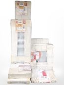 A group of radiators of various sizes