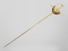 A decorative Spanish sword.