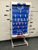 A Riley folding table football game