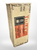 A Tilley lamp, sealed in original box.