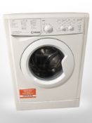 An Indesit washing machine