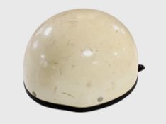 A vintage A Cromwell 'The Noll' motorcycle helmet, size 7.