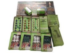 A collection of Subbuteo.