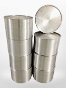 A quantity of aluminium cooking pans