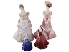 A Coalport High Society figure, 'Lady Charlotte' No.