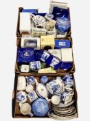 Two boxes of Rington's ceramics