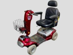 A Pro Rider electric mobility scooter with key and charger