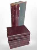 Joinery and Carpentry edited by Richard Greenhalgh volumes I-VI, published 1931,