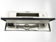 A Paco Rabanne gent's wristwatch, in box.