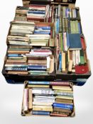 A pallet of antique and later books including novels, history, literature, etc.