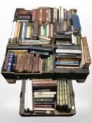 A pallet containing antique and later books including novels, poetry, art, etc.