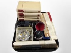 Five volumes, 'The Second World War' by Winston S Churchill, together with a group of rulers,