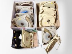 A quantity of turntable decks.