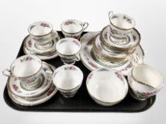 21 pieces of Paragon Tree of Kashmir tea china.