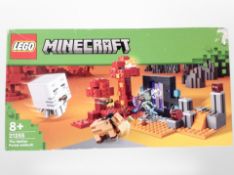 A Lego Minecraft set No.