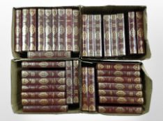 Four boxes of Charles Dickens novels