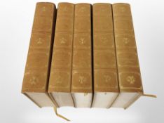 Poets of the English Language volumes I-V,