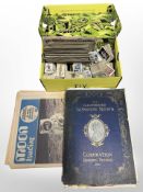 A large quantity of cigarette cards including Wills and Players,