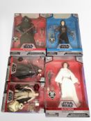 Five Disney Store Star Wars figures,