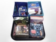 A tray of trading cards - Pirates of the Caribbean, Buffy the Vampire Slayer,