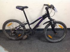 A child's Trek bike,