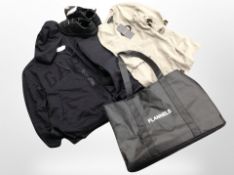 A Criminal Damage shirt, size small, GAP hoodie, small and tracksuit bottoms,