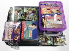 A tray of trading cards - Aladdin, Ben 10,