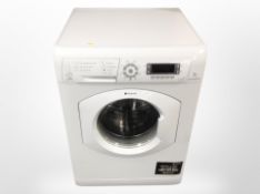 A Hotpoint washing machine
