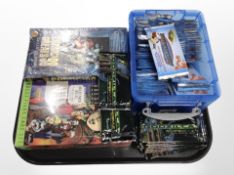 A tray of trading cards -Godzilla,