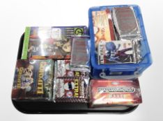 A tray of trading cards - Jonny Quest, Top Gear,