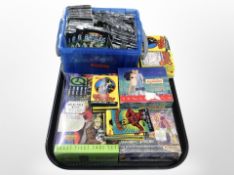 A tray of trading cards - Jonny Quest, Pocahontas,