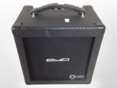 A Carlsbro Evo 5 guitar amplifier with lead