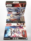 Three Hasbro Disney Star Wars box sets