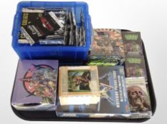 A group of trading cards : Star Wars Episode I, Jedi Knights, Exotic Dreams, etc.