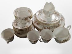 39 pieces of Colclough tea china.