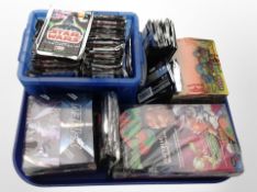 A group of trading cards : X-Men, Star Wars, Space Jam, Teenage Mutant Ninja Turtles.