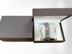 A lady's stainless steel Nazareno Gabrielli quartz wristwatch,