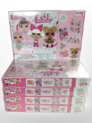 Five Lol Surprise Puzzle Packs.
