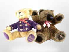 Two Harrods teddy bears.