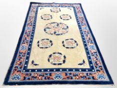 An early 20th century Chinese rug,