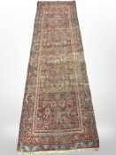 An antique North-West Persian runner, circa 1900,