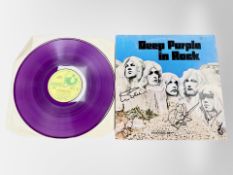 Deep Purple - Deep Purple in Rock, DC 11 French pressing, EMI Records, coloured 12