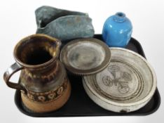 A group of 20th-century Scandinavian studio pottery wares.