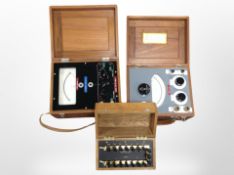 A Griffin and George Ltd resistance box numbered no.