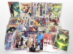 A group of contemporary Marvel and other comics, Thor, Black Panther,