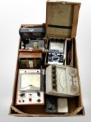 Scientific instruments to include Selectest Super 50 Mk III circuit tester,