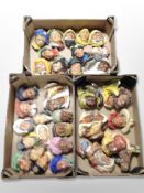 A collection of Bosson's wall plaques (three boxes)