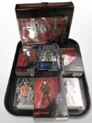 Seven Hasbro Star Wars The Black Series figures,