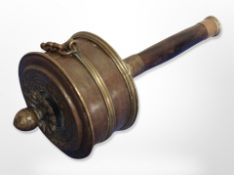An antique Nepalese prayer wheel ,