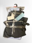 Three M & S Men's Shirts, Blue, Size 16